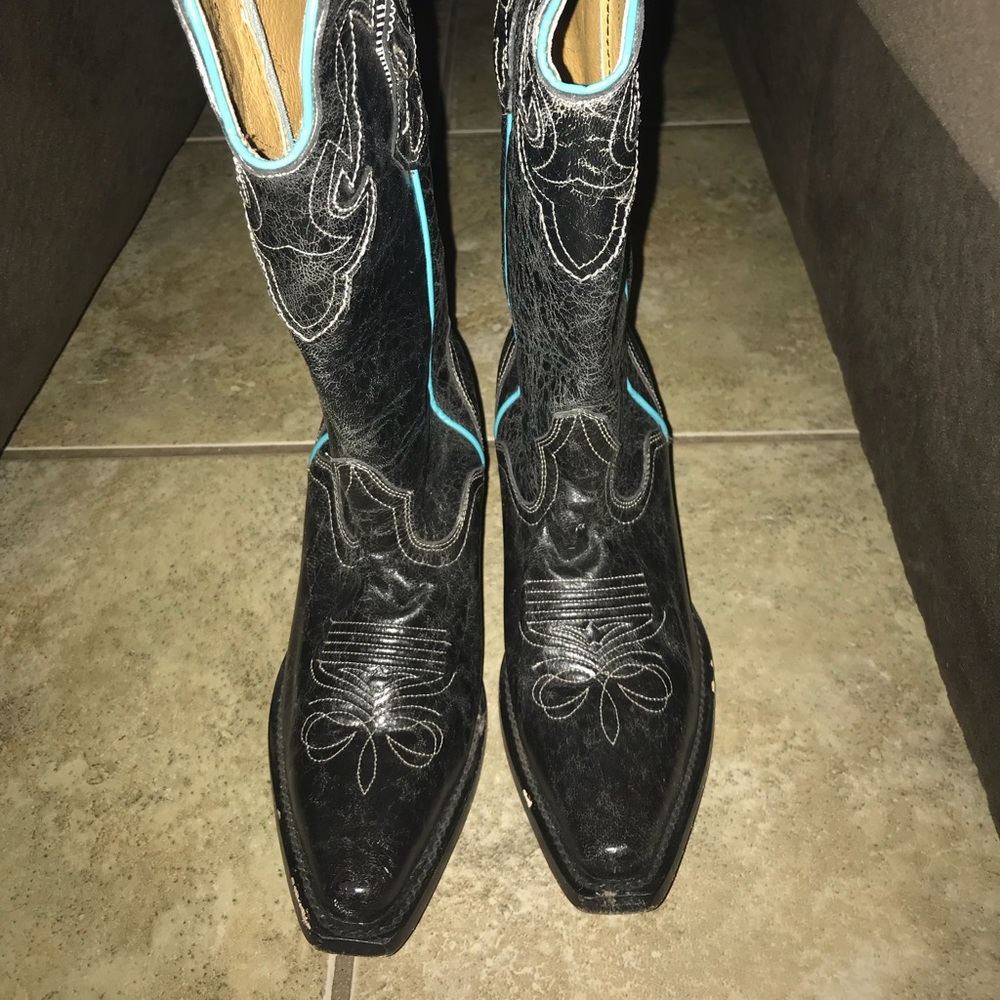 JB Dillion genuine goat leather boots size 6